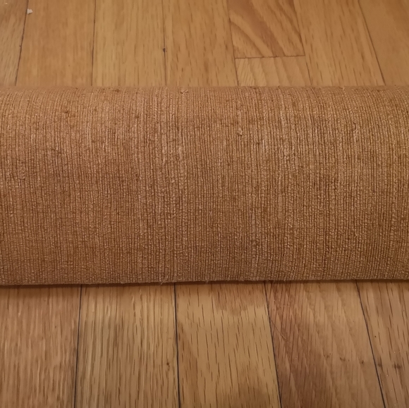 Silk Small clutch in Maroon & Ochre - Picture 5 of 7